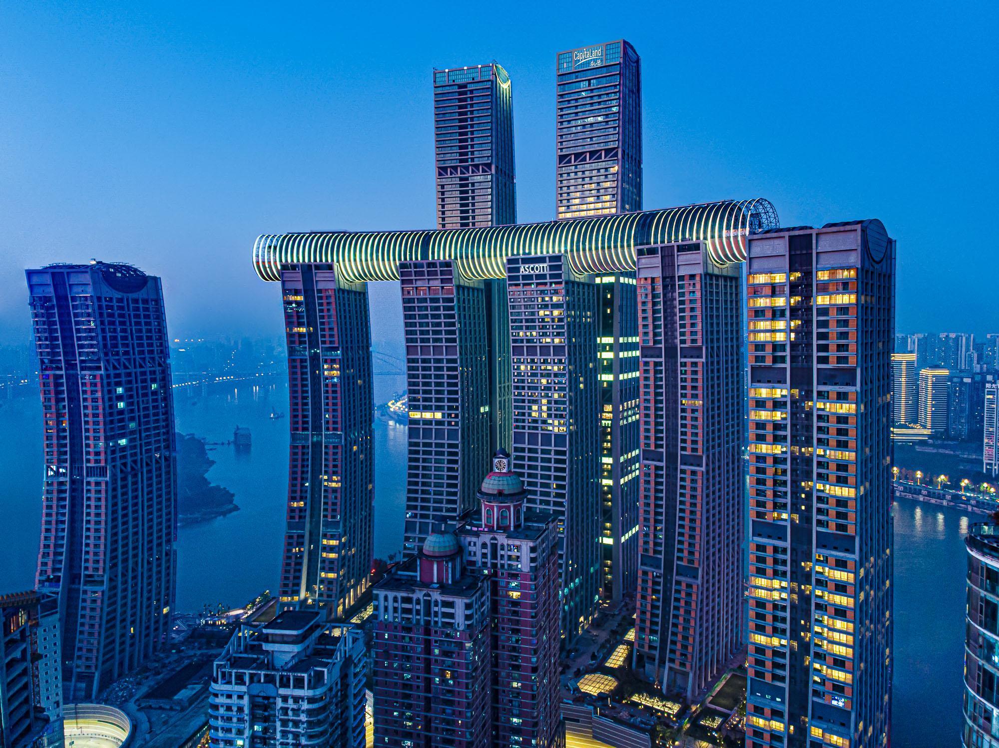 Ascott Raffles City Csungking Kültér fotó