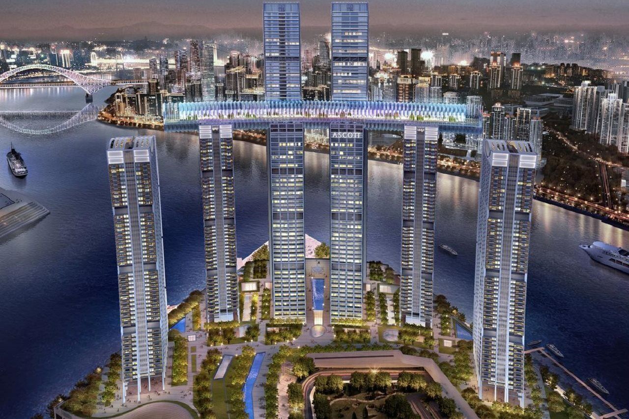 Ascott Raffles City Csungking Kültér fotó