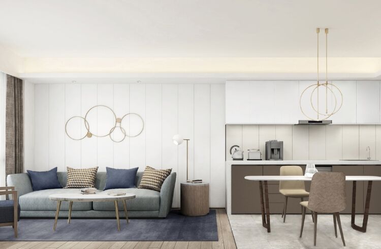 Ascott Raffles City Csungking Beltér fotó