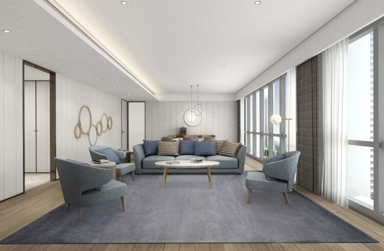 Ascott Raffles City Csungking Beltér fotó